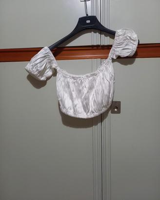 top crop Zara taglia S