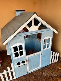 Casetta gioco legno bambini