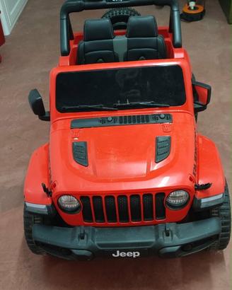 Macchina elettrica giocattolo Jeep