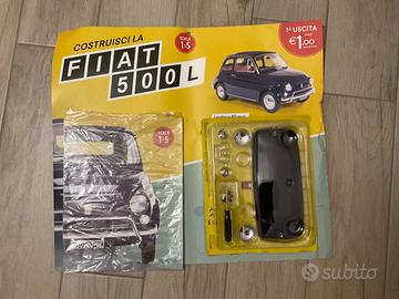 Fascicolo 1 uscita FIAT 500 L hachette
