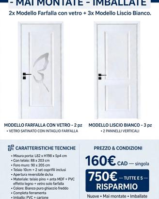 Porte da interno 