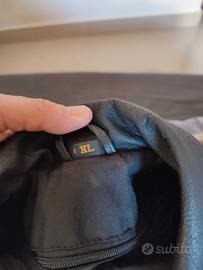 giubbotto in pelle per moto uomo