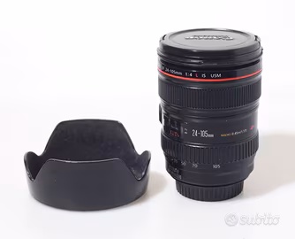 OBIETTIVO CANON EF 24-105 MM F/4 L IS USM.