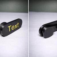 Targhette nome elmi vvf