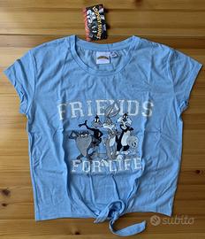 Maglia T-Shirt Maglietta Bugs Bunny Looney Tunes