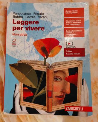 Libro Narrativa "Leggere per vivere" Zanichelli
