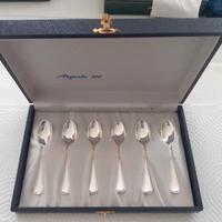 Set 6 cucchiaini argento 800 vintage