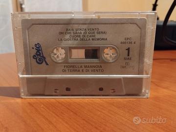 Fiorella mannoia di terra e di vento musicassetta