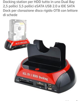 Marca: OSMARI

Docking station per HDD

