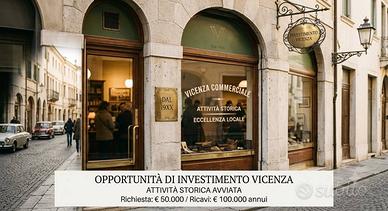 Attività / Licenza di 50 m² con 1 locale a Vicenza