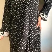 Abito elegante  bianco e Nero Sandro Ferrone Tagli