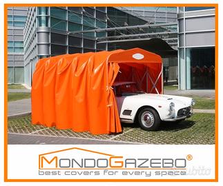 Tunnel estendibile box auto copertura gazebo