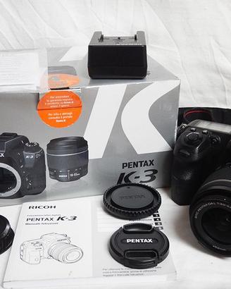 Pentax K-3 + 18-55mm f3.5-5.6 SMC AL WR DA SR