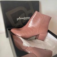 Stivale tronchetto Primadonna rosa cipria nuovo