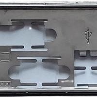I/O REAR SHIELD BACKPLATE MASCHERINA  ASUS M4A77TD