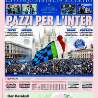 Gazzetta dello Sport Inter Campione 19° Scudetto