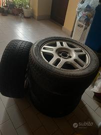 4 Ruote Complete Bridgestone 205/55 R16 con Cerchi