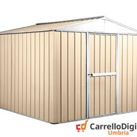 Box porta attrezzi in lamiera 276x260 beige