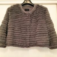 Pelliccia lapen grigio, taglia M