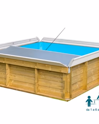 Piscina in legno NaturalWood PISTOCHE