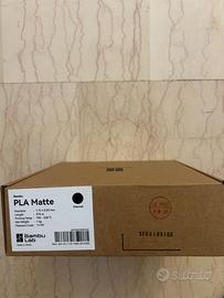 Ricarica Bambulab PLA Matte Charcoal nero