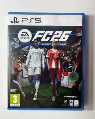 EA SPORTS FC 26 + WWE 2K26 PS5 - COME NUOVI