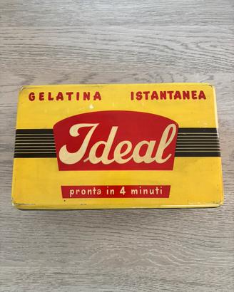 Scatola latta Ideal anni ‘50