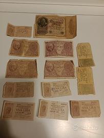 Lotto 13 Banconote Storiche