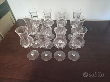 Set 12 Calici da Grappa e Distillati a Tulipano 