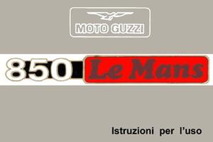 Libretto Manuale uso Moto Guzzi Epoca Vari Tipi