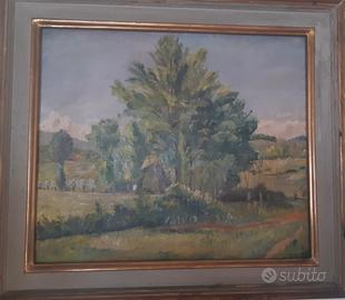 Mario Vellani Marchi - olio su tela - opera unica