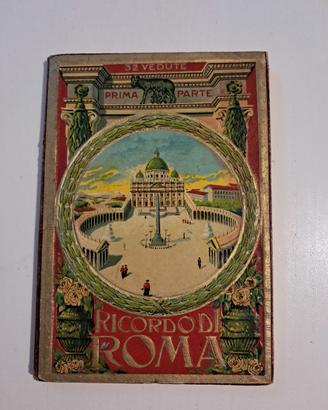 cartoline libretto vedute Roma