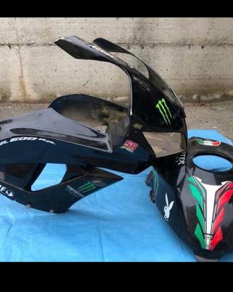 Carene in vetroresina per Honda cbr 600 rr 2007