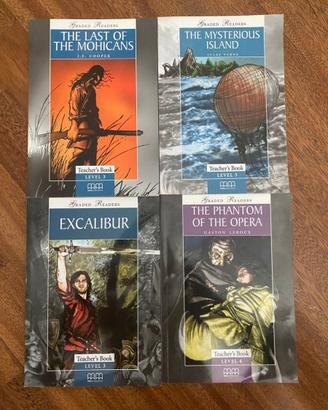 6 Volumi Graded Readers Teacher's Books con CD