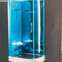 Box doccia bagno turco mod. delux Pearl Aqualux