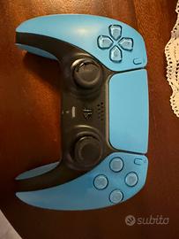 Coppia Dualsense viola e celeste