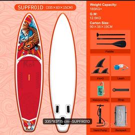 Tavola sup gonfiabile NUOVA completa di tutto 