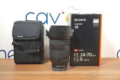 Sony FE 24 70mm f2.8 g master II