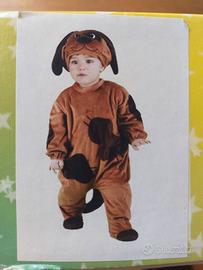 Costume Carnevale Cane Cucciolo - Taglia 2 Anni