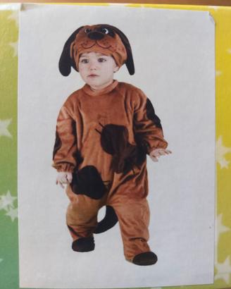 Costume Carnevale Cane Cucciolo - Taglia 2 Anni