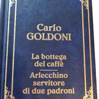 Libro Carlo Goldoni "La Bottega del caffè, Arlecch