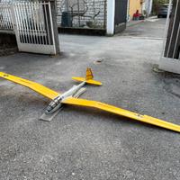 Aliante autocostruito Reiher 4 metri