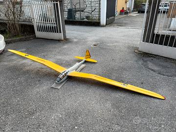 Aliante autocostruito Reiher 4 metri