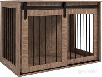 Kennel per cani "PawHut" in legno