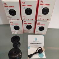 6 Mini Telecamere WiFi modello A9
