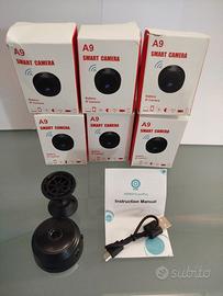 6 Mini Telecamere WiFi modello A9
