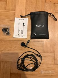 AGPTEK  levalier Microfono per smartphone