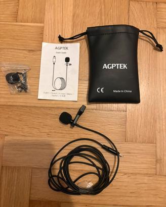 AGPTEK  levalier Microfono per smartphone
