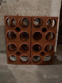 portabottiglie in plastica