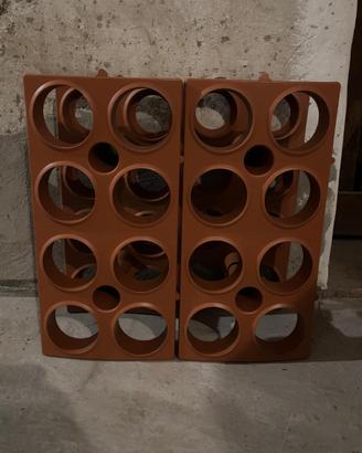 portabottiglie in plastica